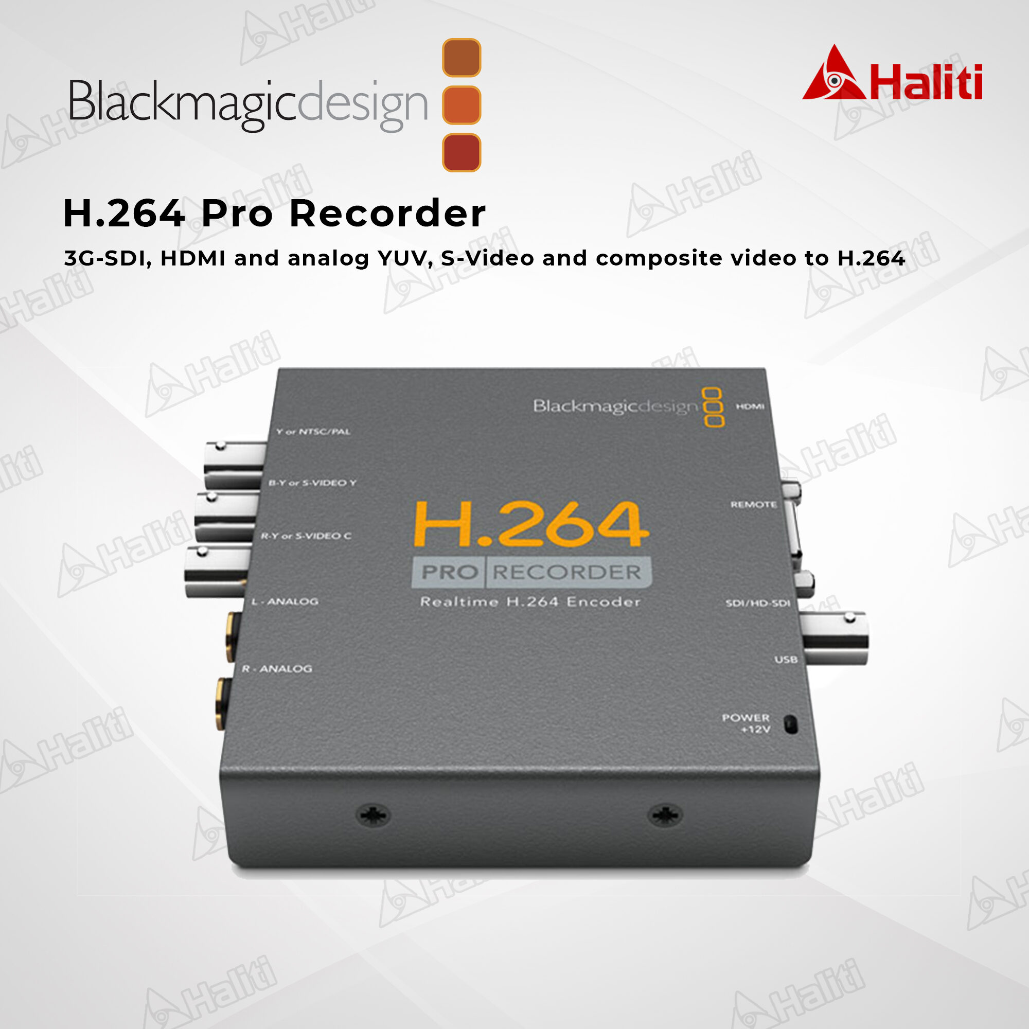 Bộ mã hóa và Streaming Blackmagic H264 Pro Recorder