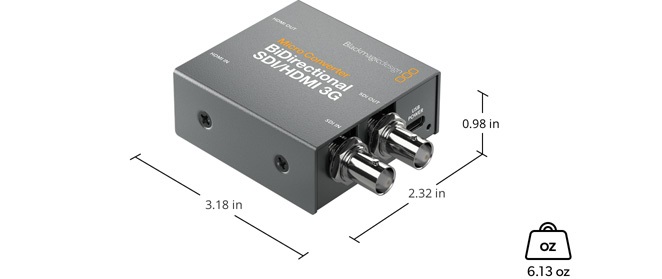 Blackmagic Micro Converter BiDirectional SDI/HDMI 3G